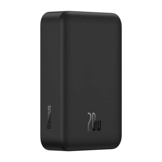 Baseus mágneses mini powerbank 20000mAh, USB-C 20W (fekete)