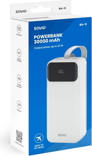 Óriási 30000 mAh kapacitás, napokig konnektor nélkül