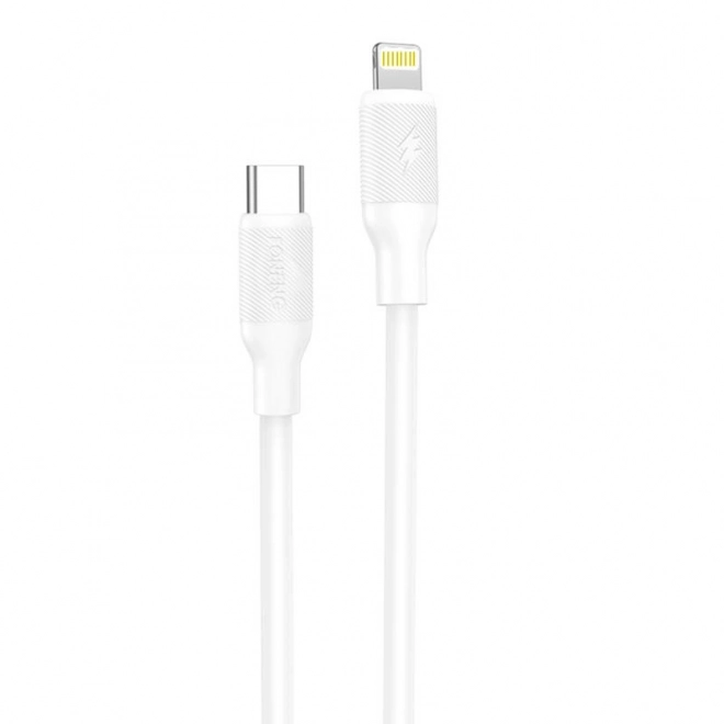 Foneng X80 USB-C Lightning töltőkábel - 27 W, 1 m (fehér)