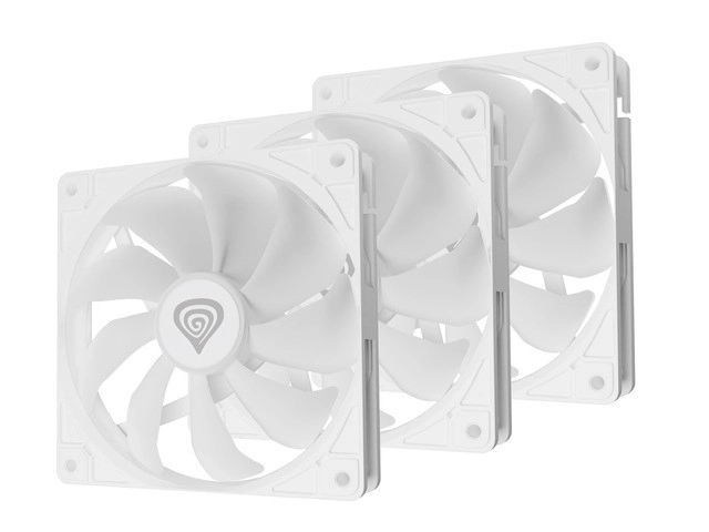 Genesis Oxal 120 ARGB ventilátor 3 darabos készlet, fehér