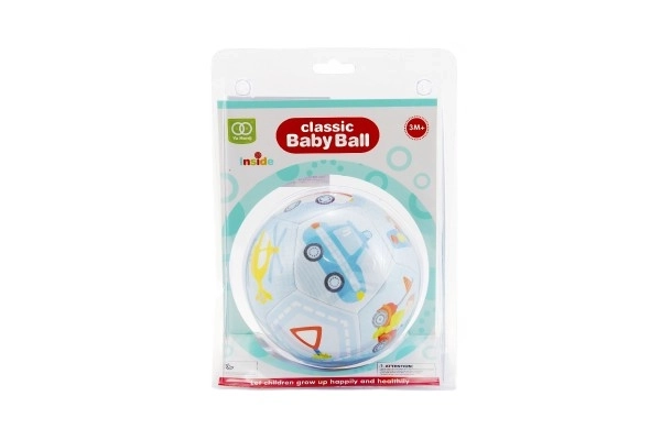 Csörgő labda 12cm - Két színválasztékban, Bliszter csomagolásban, 3 hónapos kortól