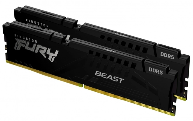 Fury Beast DDR5 32GB memória (2x16GB) 5600MHz CL36 fekete EXPO kompatibilis