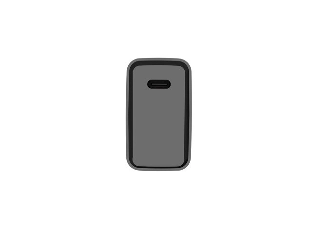 Ribera USB-C hálózati töltő 20W Fekete
