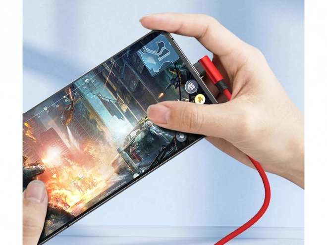 Usb-c típusú c szögletes töltőkábel telefonhoz 1m