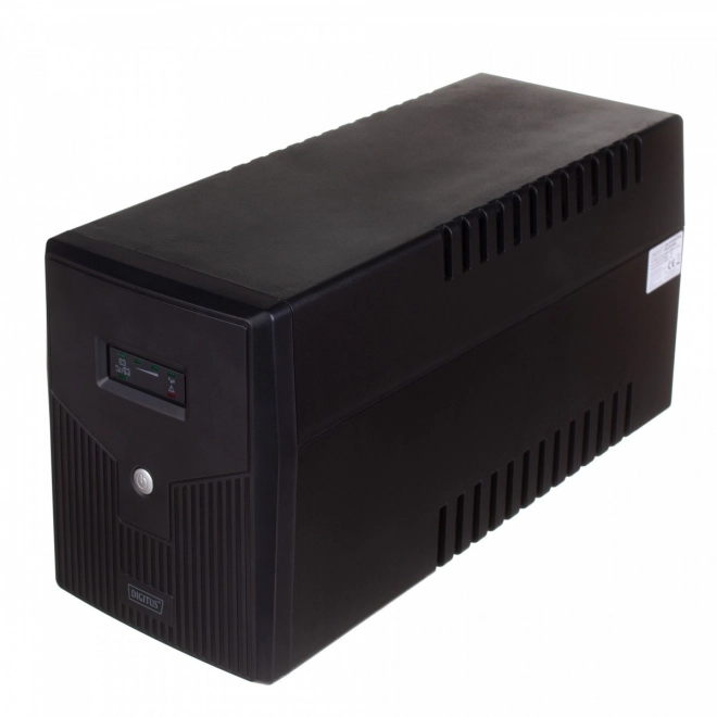 Nagy teljesítményű line-interactive LED UPS, 1500VA/900W, DIGITUS