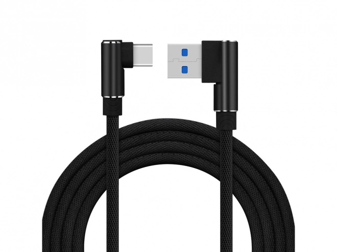 Usb-c típusú c szögletes töltőkábel telefonhoz 1m