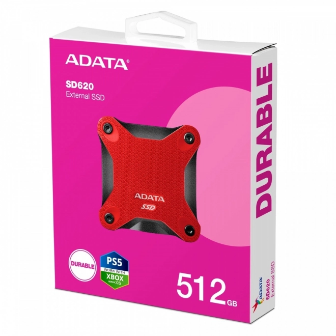 Külső SSD meghajtó ADATA SD620 512GB