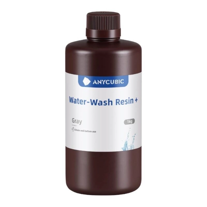AnyCubic Water-Wash 3D nyomtatógyanta szürke