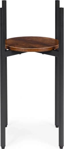 Stílusos fa polc növényekhez és dekorációkhoz