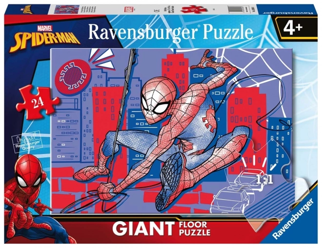 Ravensburger pókember óriás padló puzzle gyerekeknek
