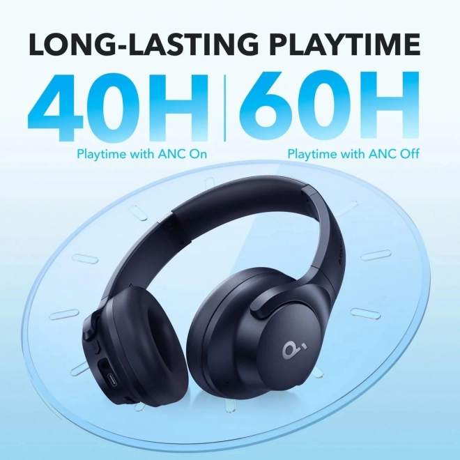 Nauslové fejhallgatók Soundcore Q20i kék