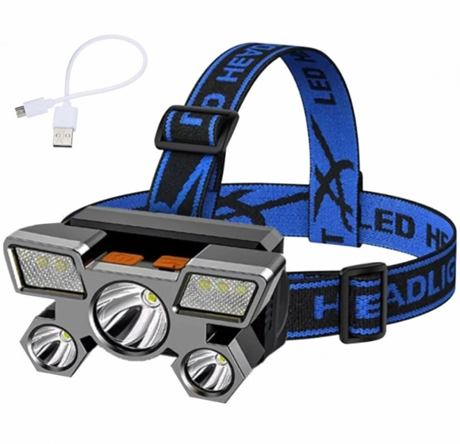 Szuperfényes LED-es fejlámpa