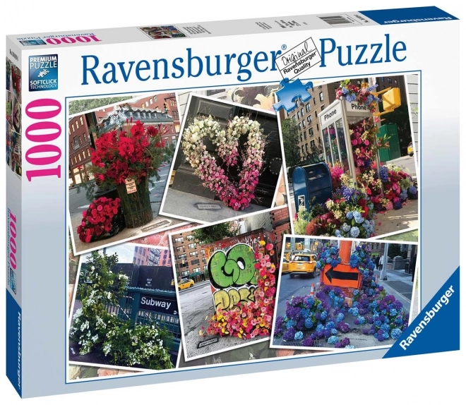 Nyc virágok ragyogása 1000 darabos puzzle