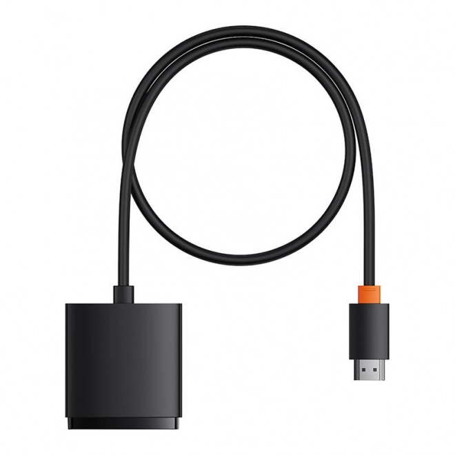 Hdmi kapcsoló 1m kábellel fekete