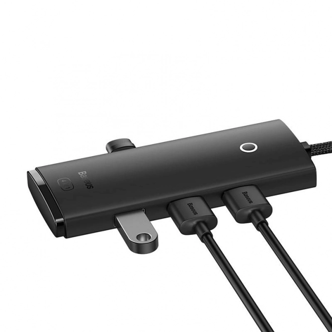 Baseus lite usb-c hub 4 porttal - fekete