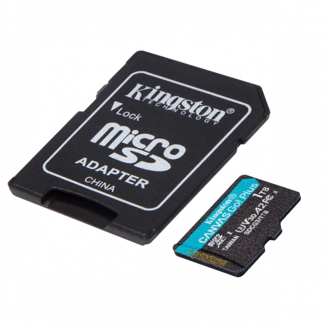 MicroSD kártya 1TB Canvas Go Plus adapterrel