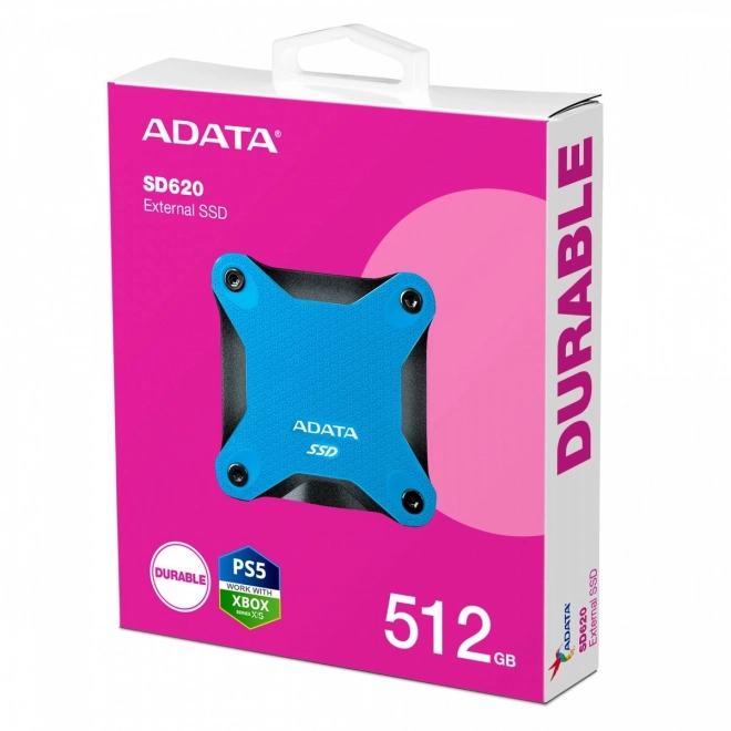 Külső SSD lemez ADATA SD620 512GB Kék