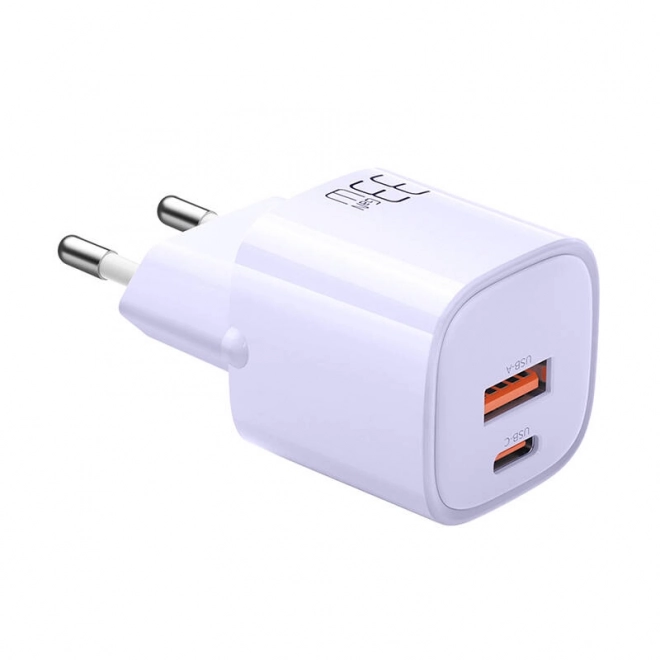 Fialova GaN töltő 33W USB-C és USB-A McDodo