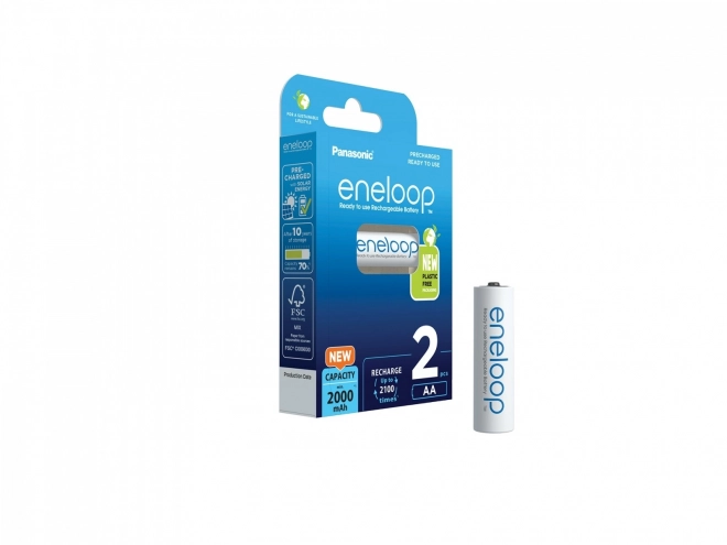 Tartós Eneloop AA akkumulátor 2000 mAh 2 db