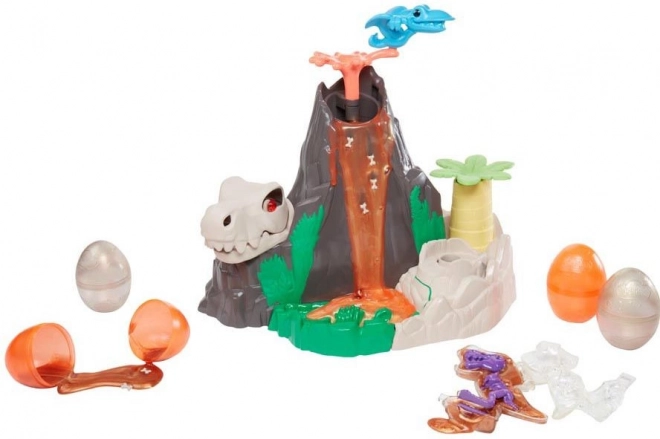 Play-Doh Dínó Sziget Láva Vulkán Játékkészlet