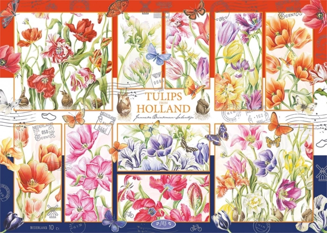 Jumbo puzzle holland tulipánok 1000 darab