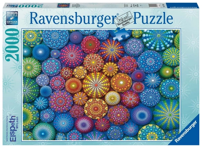 Ravensburger szivárvány mandalák puzzle 2000 darabos