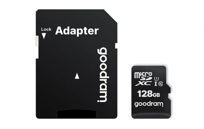 MicroSD memóriakártya adapterrel - 128GB