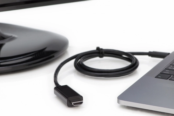 USB-C az HDMI kábel 5m 4K/60Hz fekete