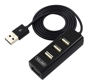 4 portos USB 2.0 elosztó telefon töltéssel