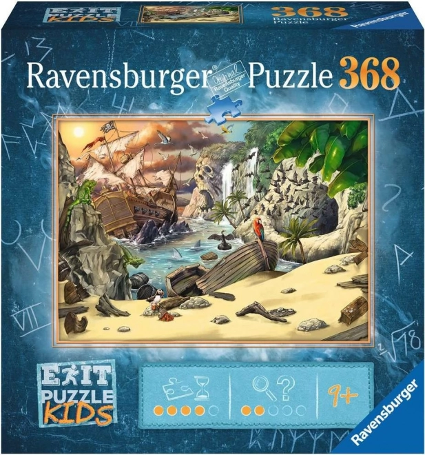 Pirate Escape Kaland Gyerek Puzzle 368 Darab