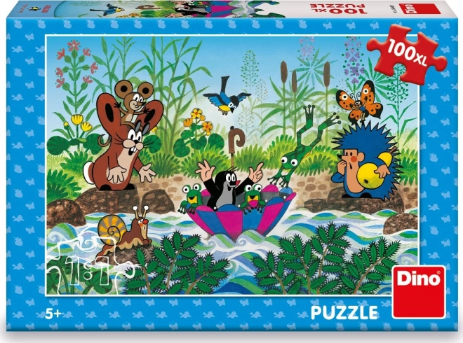 Krtek kaland puzzle 100 darab