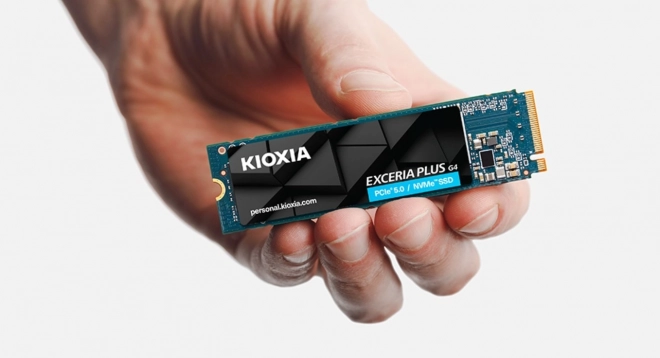 Kioxia Exceria Plus G4 SSD meghajtó 1TB PCIe 5.0