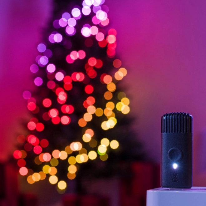 Intelligens karácsonyi fényfüzér 400 LED RGB 32m