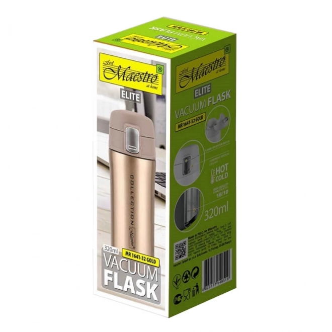 Arany színű Maestro termoszbögre 320 ml