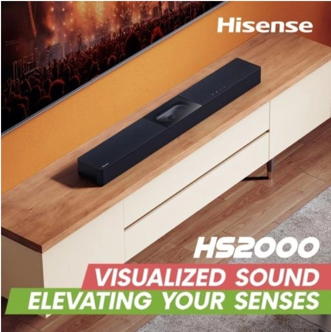 Hisense soundbar beépített mélynyomóval
