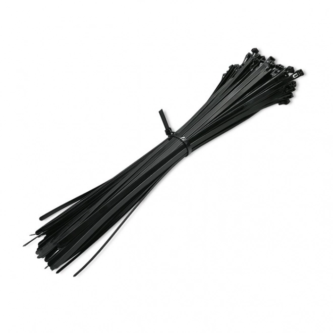 Többször használatos kötegelő 7,2x350 mm fekete UV-álló
