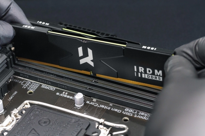 Ddr5 IrDM memória 64GB fekete