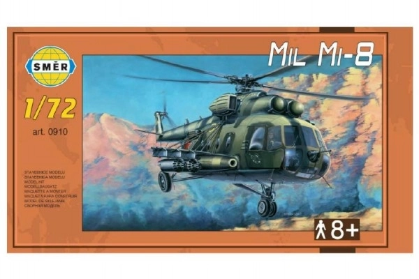 Mil Mi-8 helikopter modell 1:72