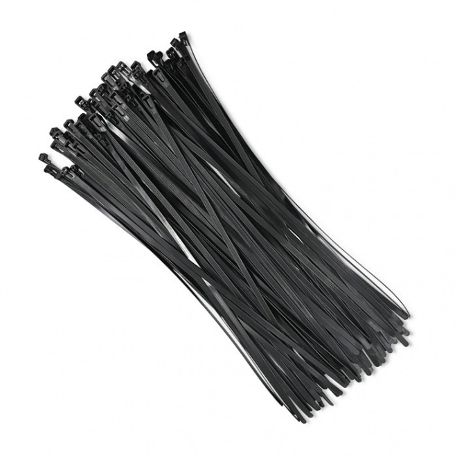 Többször használatos kötegelő 7,2x350 mm fekete UV-álló