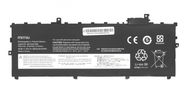 Lenovo ThinkPad X1 Carbon akkumulátor