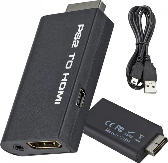 PS2-HDMI adapter audio átalakító