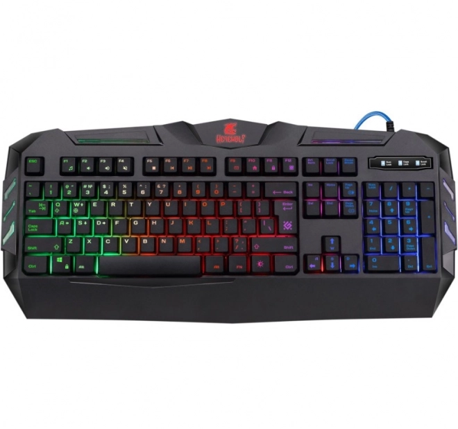Defender Werewolf Gk-120dl világítós gamer billentyűzet