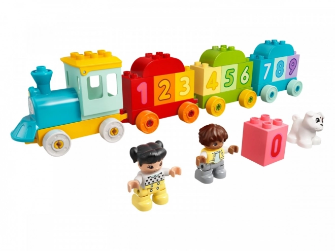 Számvonat - Számolástanulás a LEGO DUPLO-val