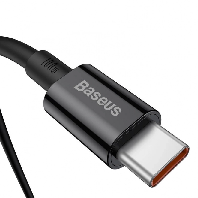 baseus superior sorozat gyors töltő kábel usb-c-ről usb-c-re, 100w, 2m, fekete