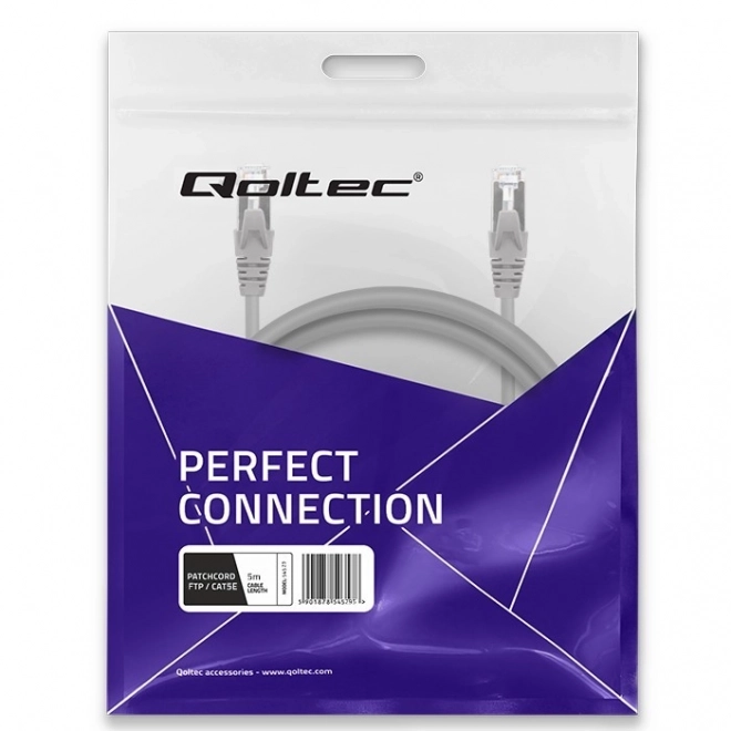 Ftp Cat5e patch kábel 2 x RJ-45 5m