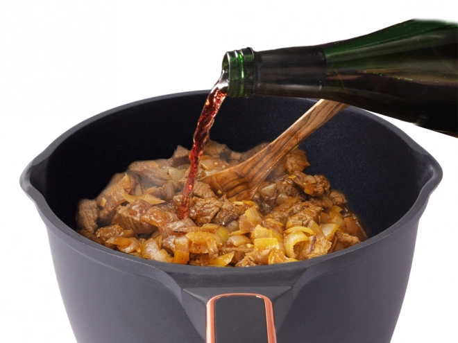 Mélysütő edény fedővel, 3L