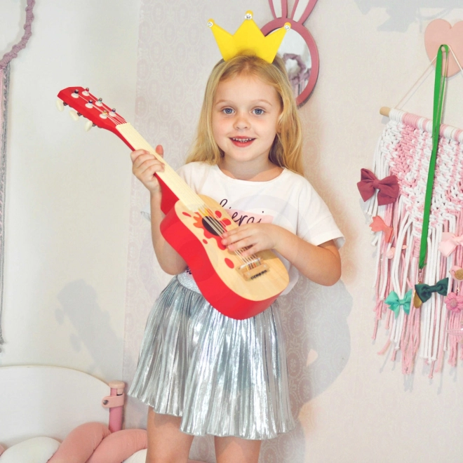 Fa gitár 52cm pengetővel