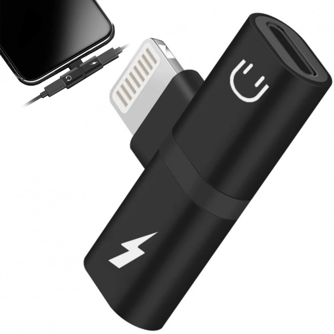 Lightning iPad iPhone Adapter 2 az 1-ben