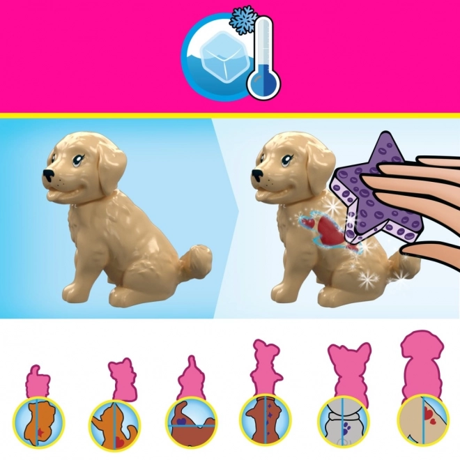 Barbie Color Reveal Tréning és Állatgondozás Játék Készlet