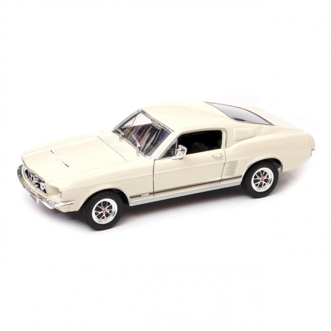 Welly Ford Mustang GT (1967) piros modellautó 1:24